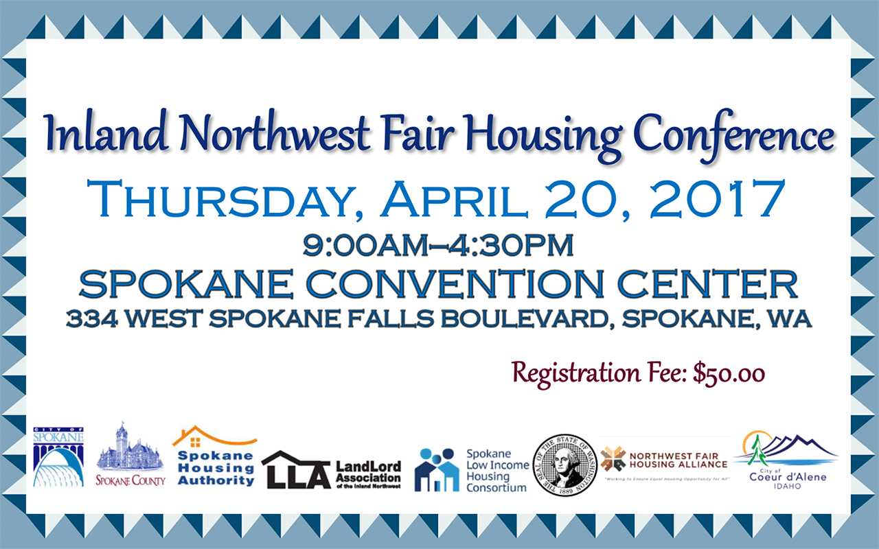 fair housing conference flyer