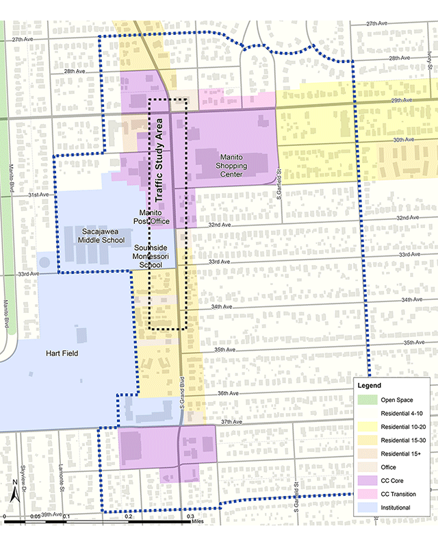 Grand Boulevard Study Area Map