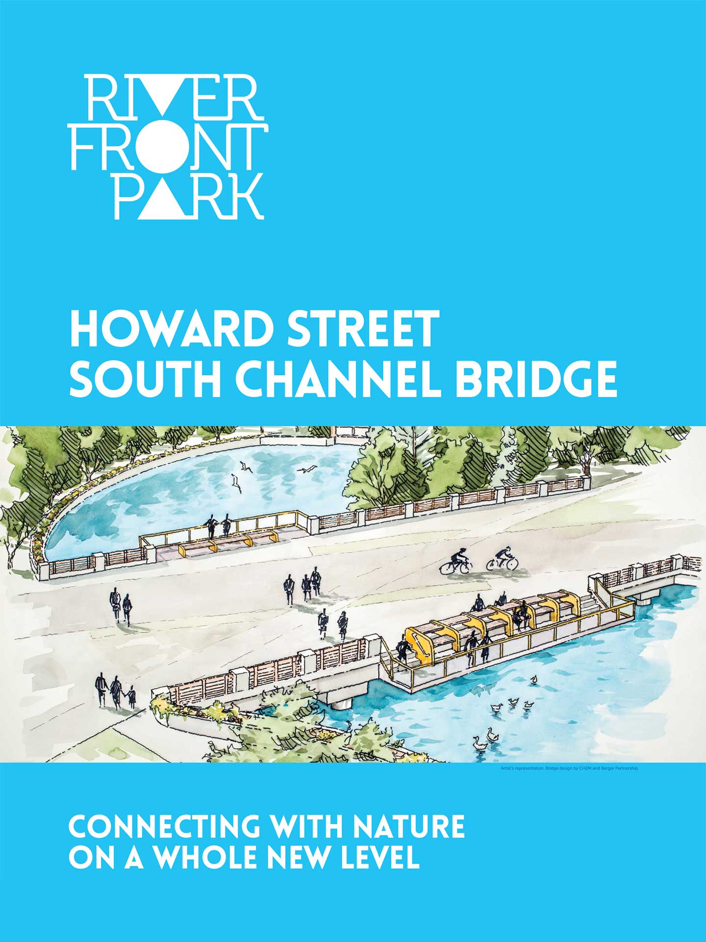 Howard Street South Channel Bridge Banner