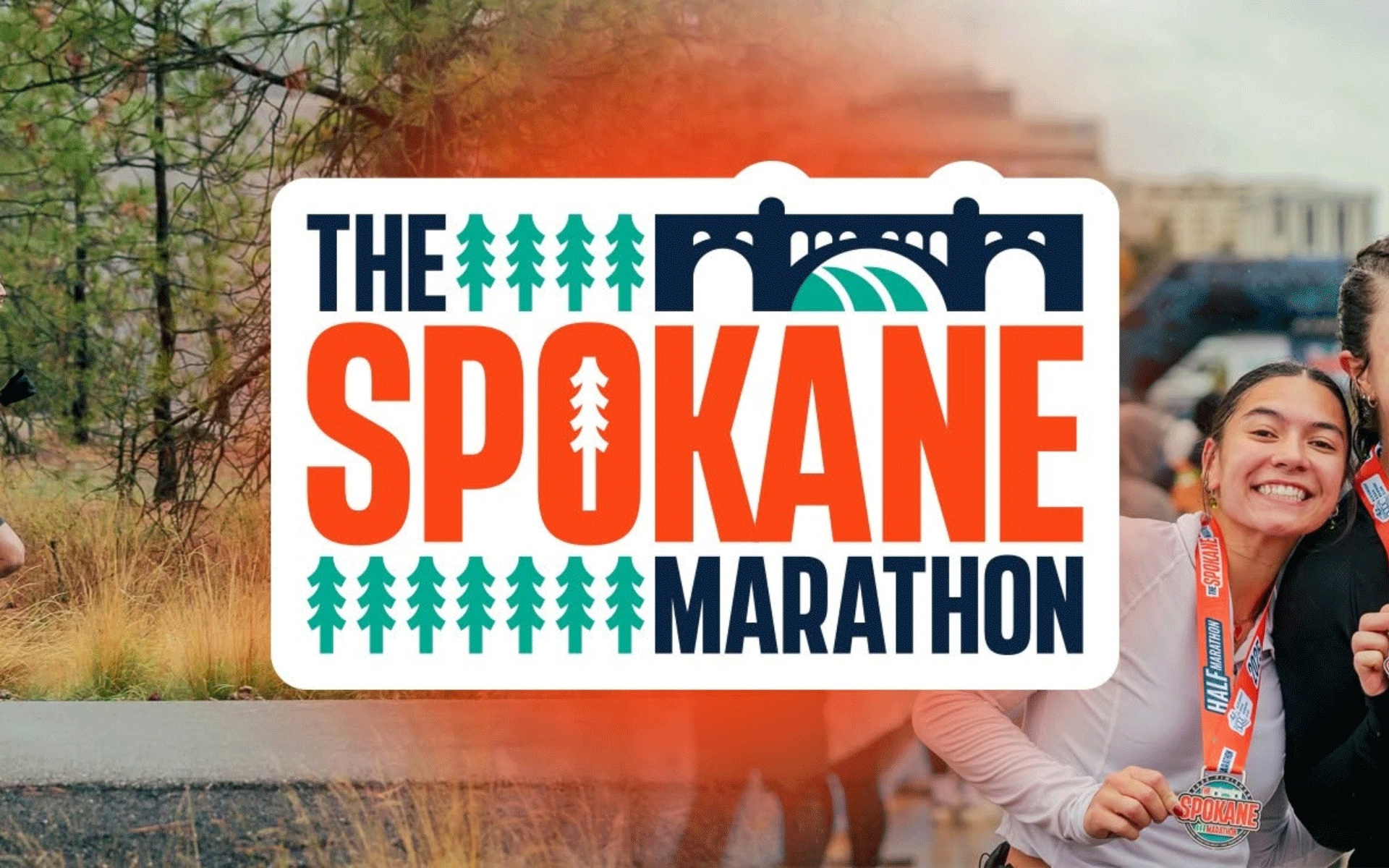 The Spokane Marathon logo