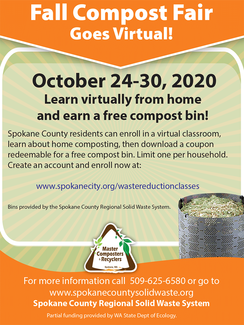 2020 Fall Compost Fair Poster