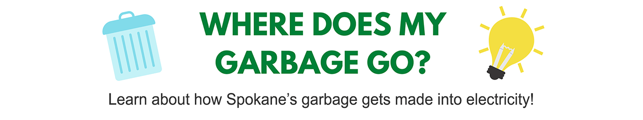 Where does my garbage go graphic