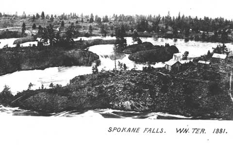 Spokane Falls Winter 1981