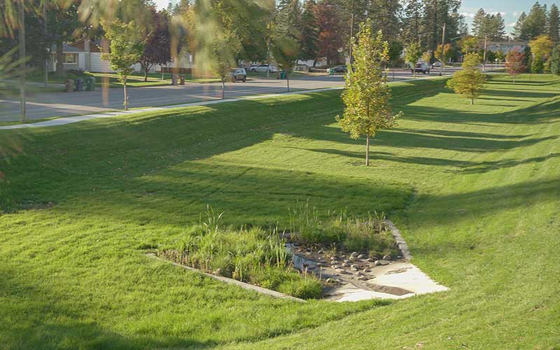 Stormwater Green Space 1