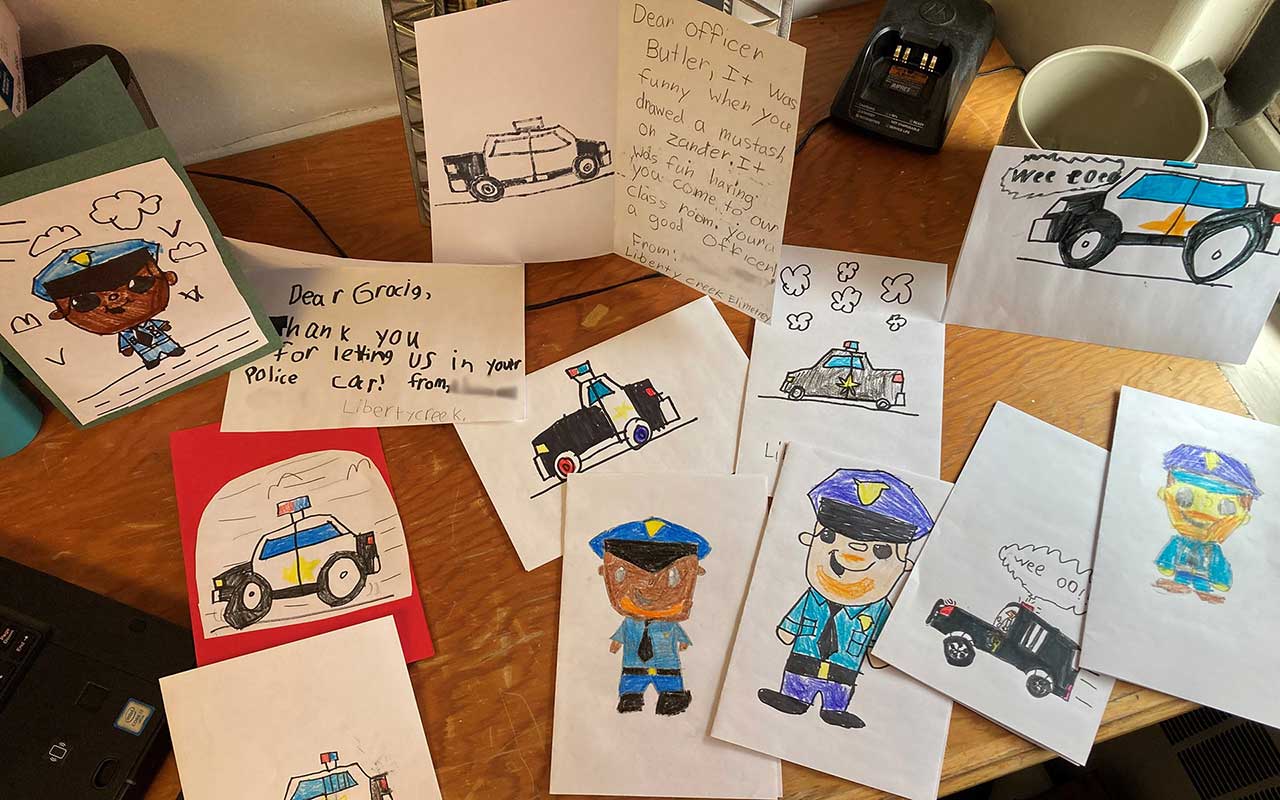 Thank You Cards from Local Elementary