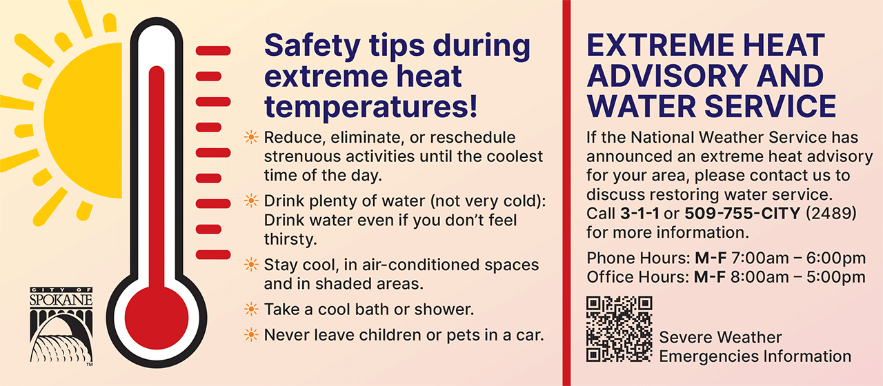 July 2025 Utility Insert - Extreme Heat Safety Tips