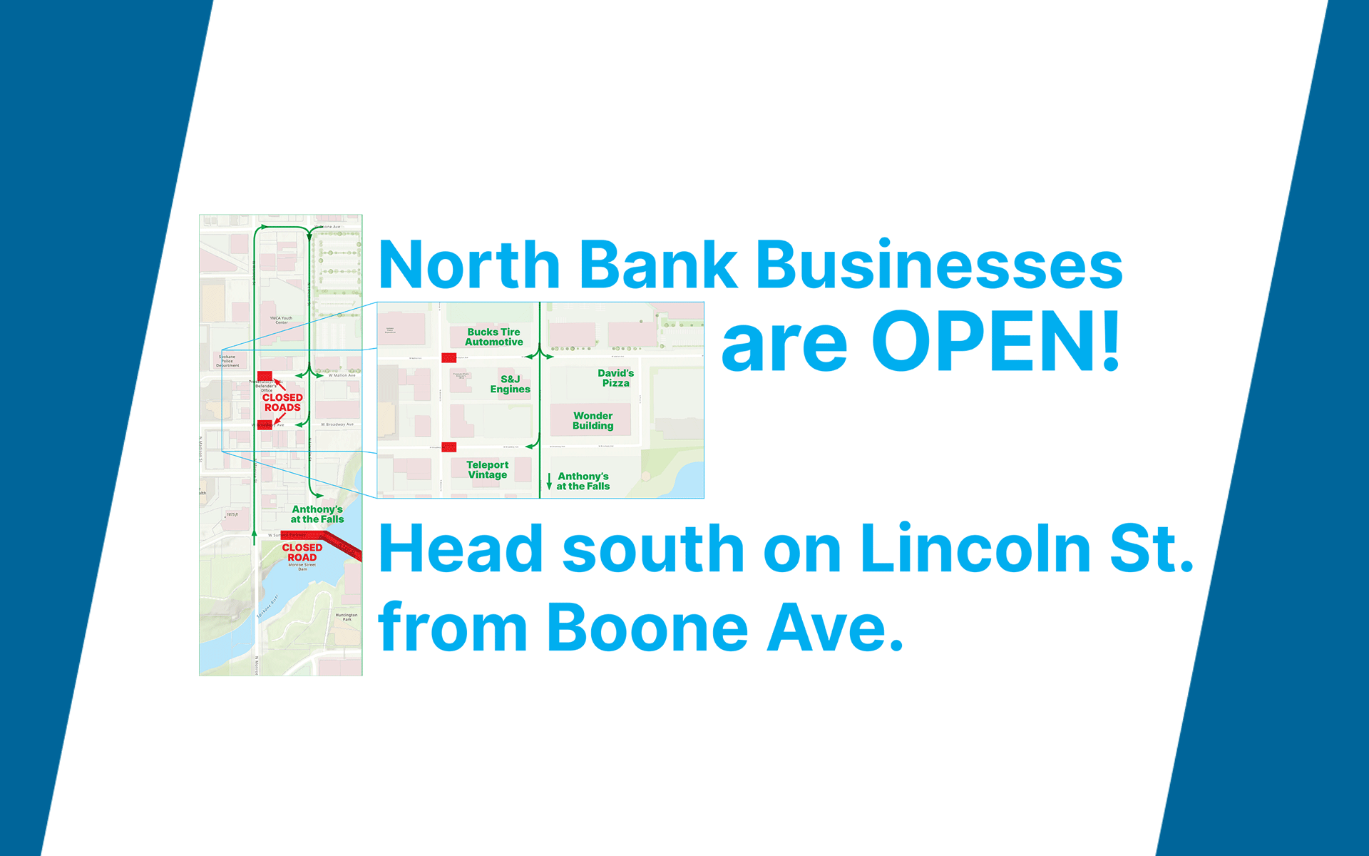 Businesses are open city of spokane washington