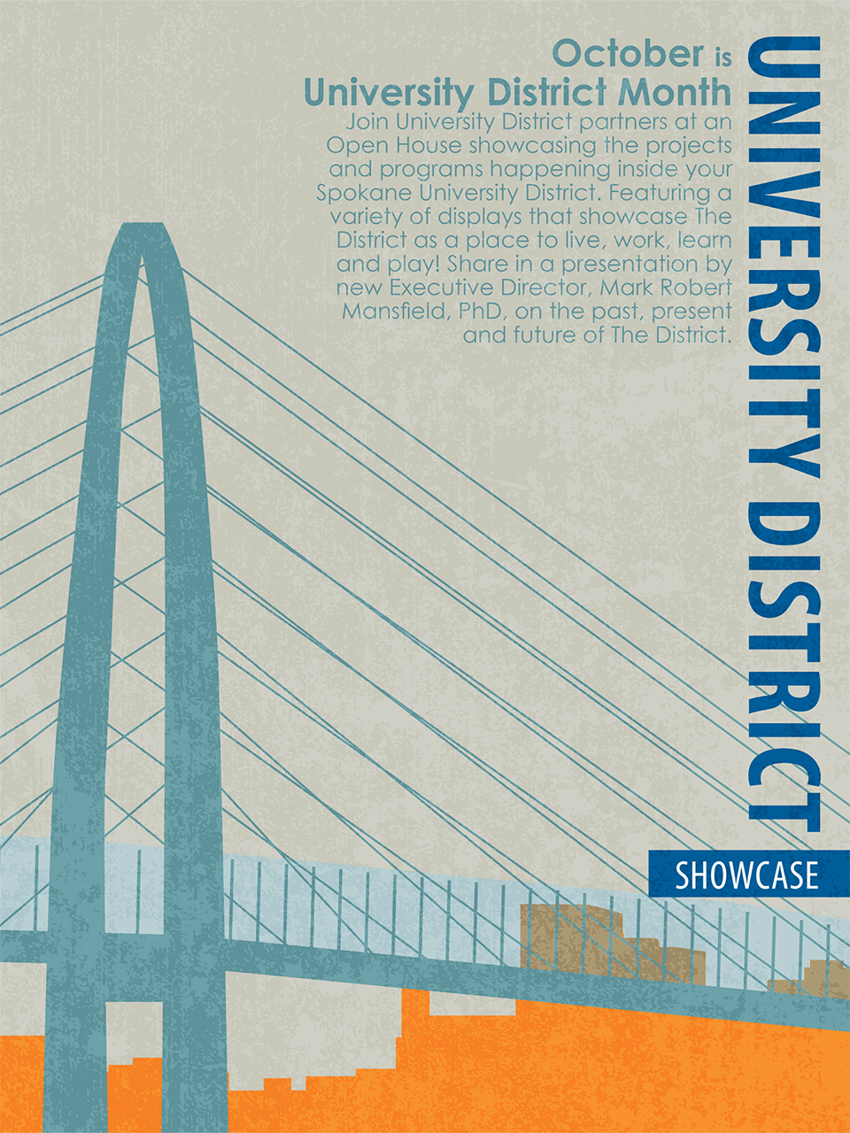 University District Open House Poster