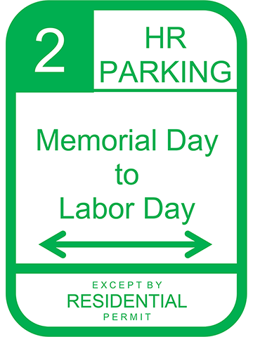 Sample Parking Sign