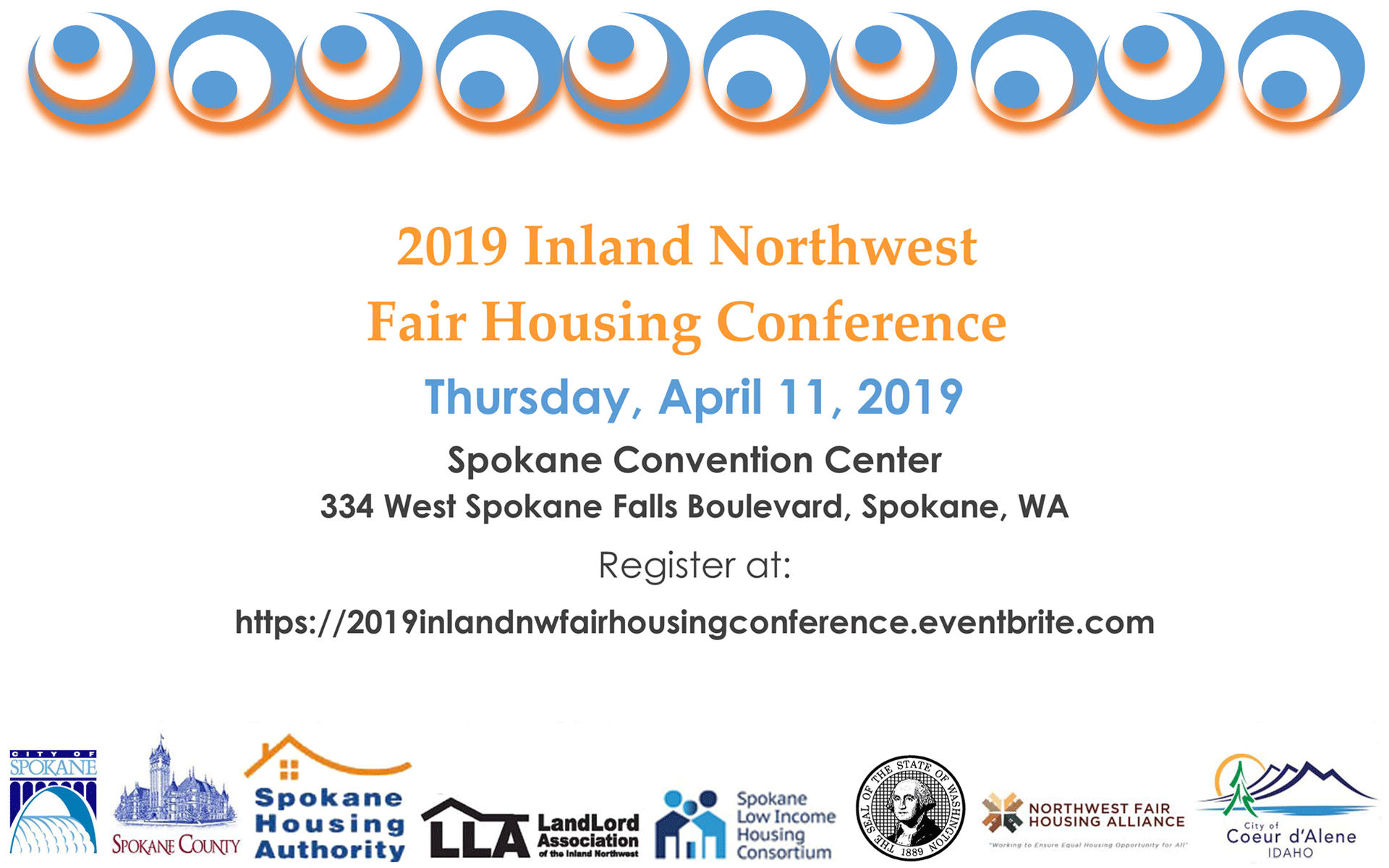 Register for the Inland Northwest Fair Housing Conference City of