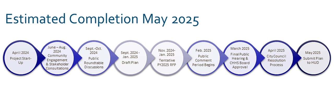 Consolidated Plan Timeline