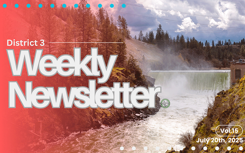 District 3 Weekly Newsletter Vol. 15