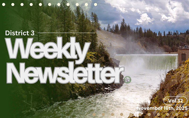District 3 Weekly Newsletter Vol. 32