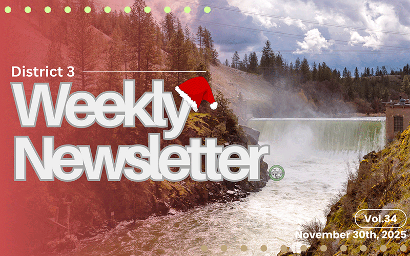 District 3 Weekly Newsletter Vol. 34