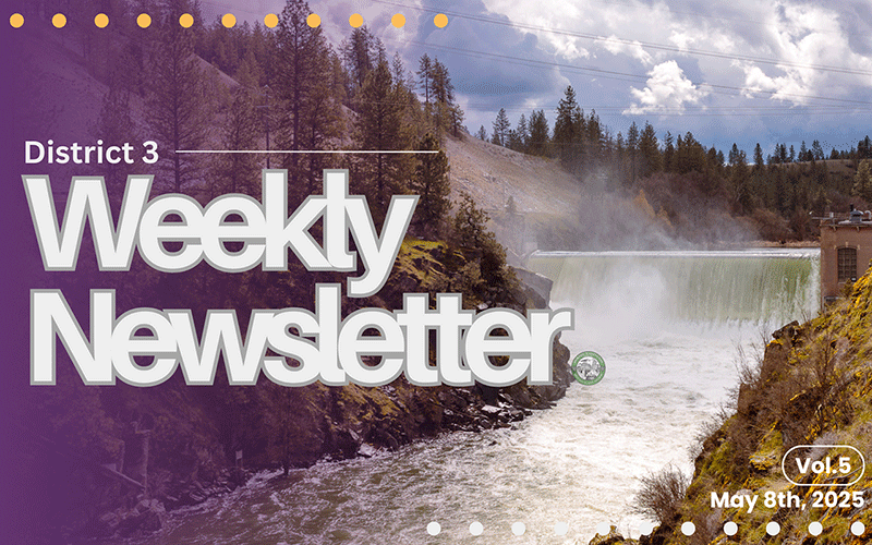 District 3 Weekly Newsletter Vol. 5