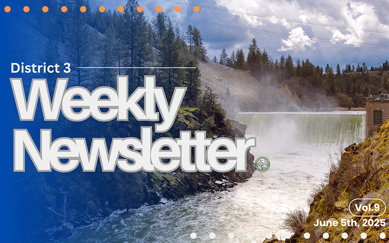 District 3 Weekly Newsletter Vol. 9