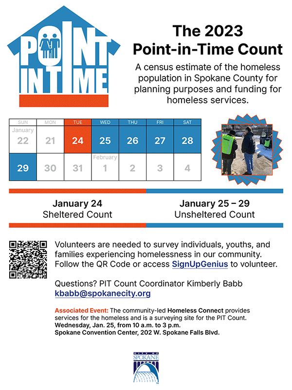 2023 Point-in-Time Count Flyer