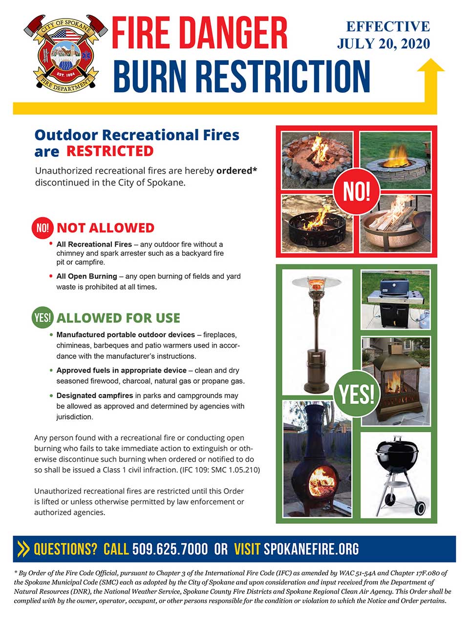 Burn Restriction Flyer 2020