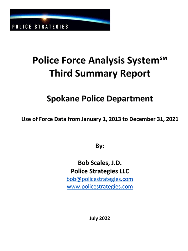 Force Analysis Report Coverpage