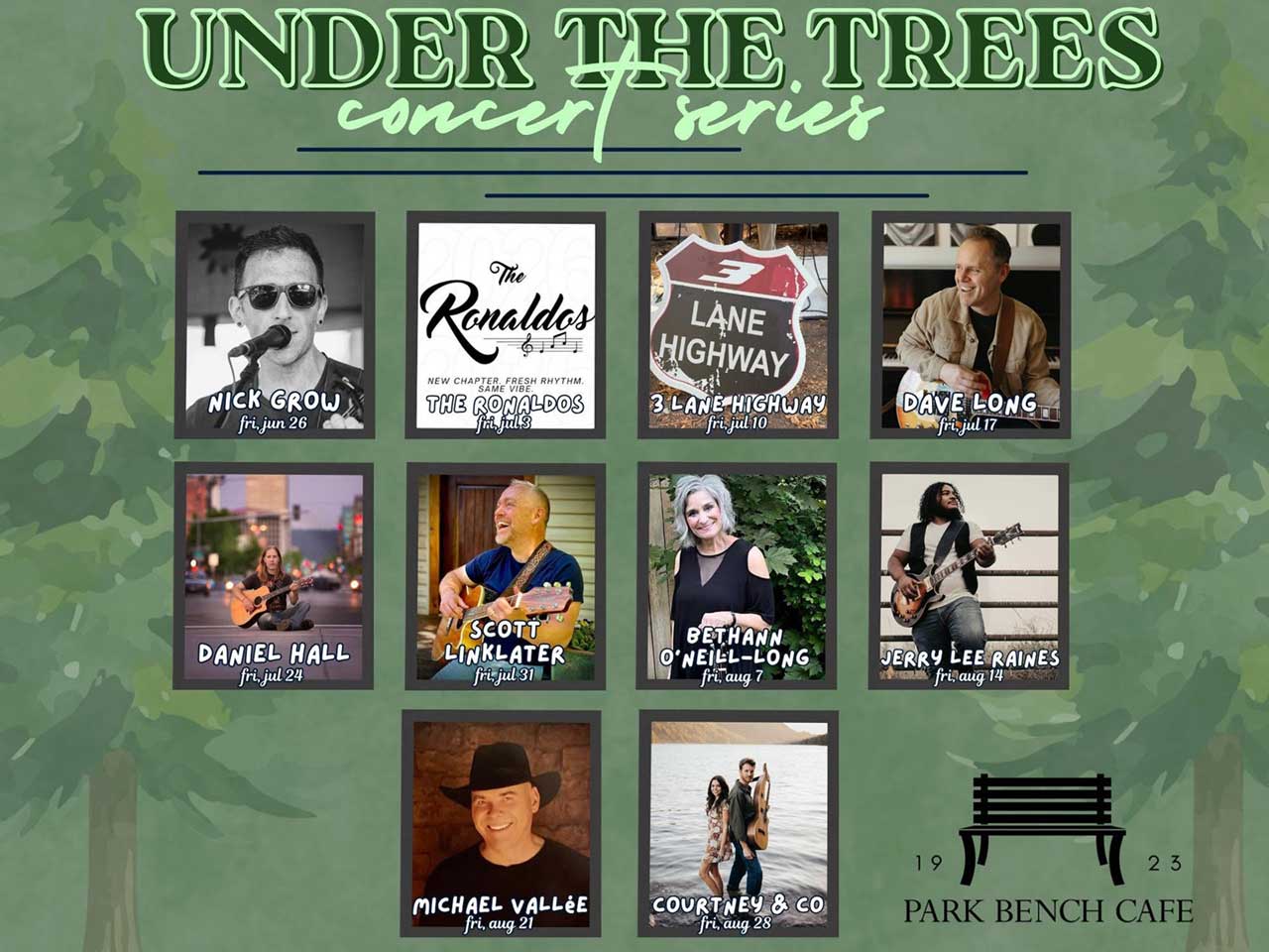 2026 Under the Tree Concert Series