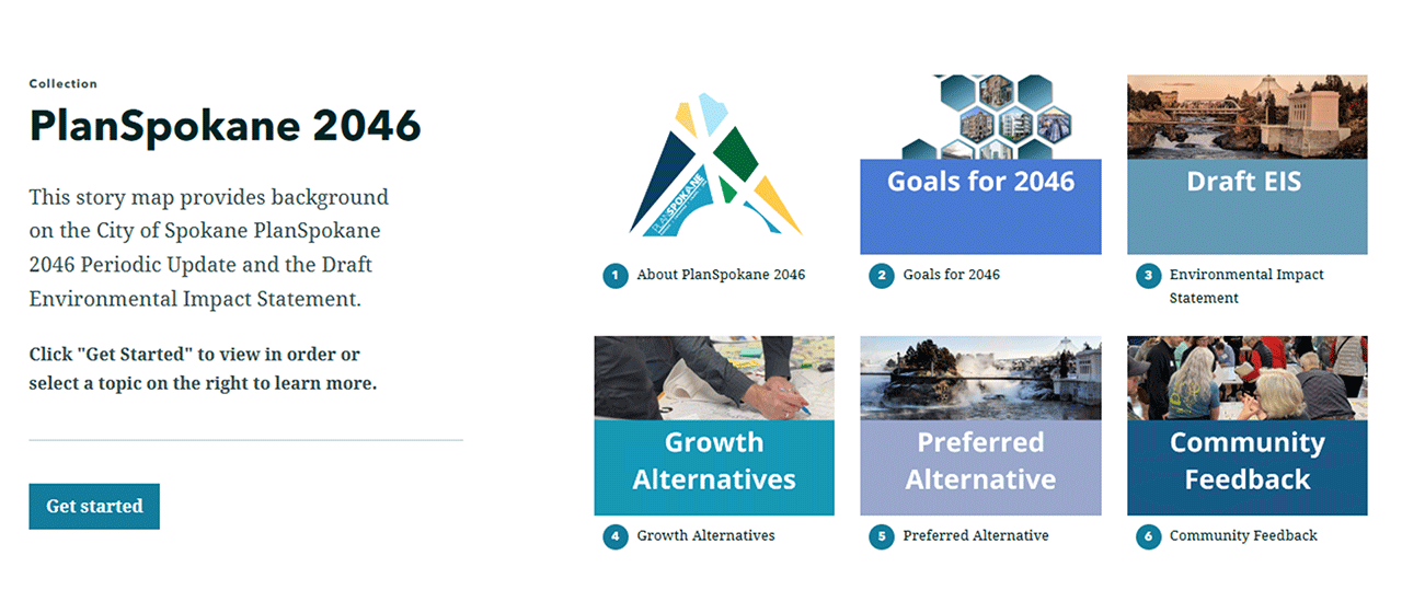 PlanSpokane StoryMap