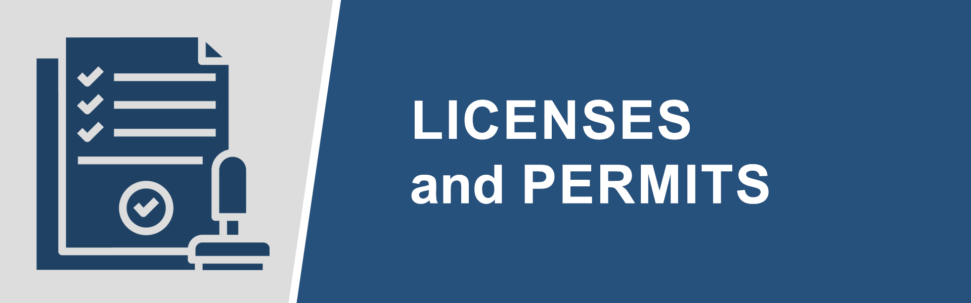 Licenses and Permits