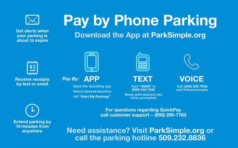 Main Ave Pay by Phone flyer