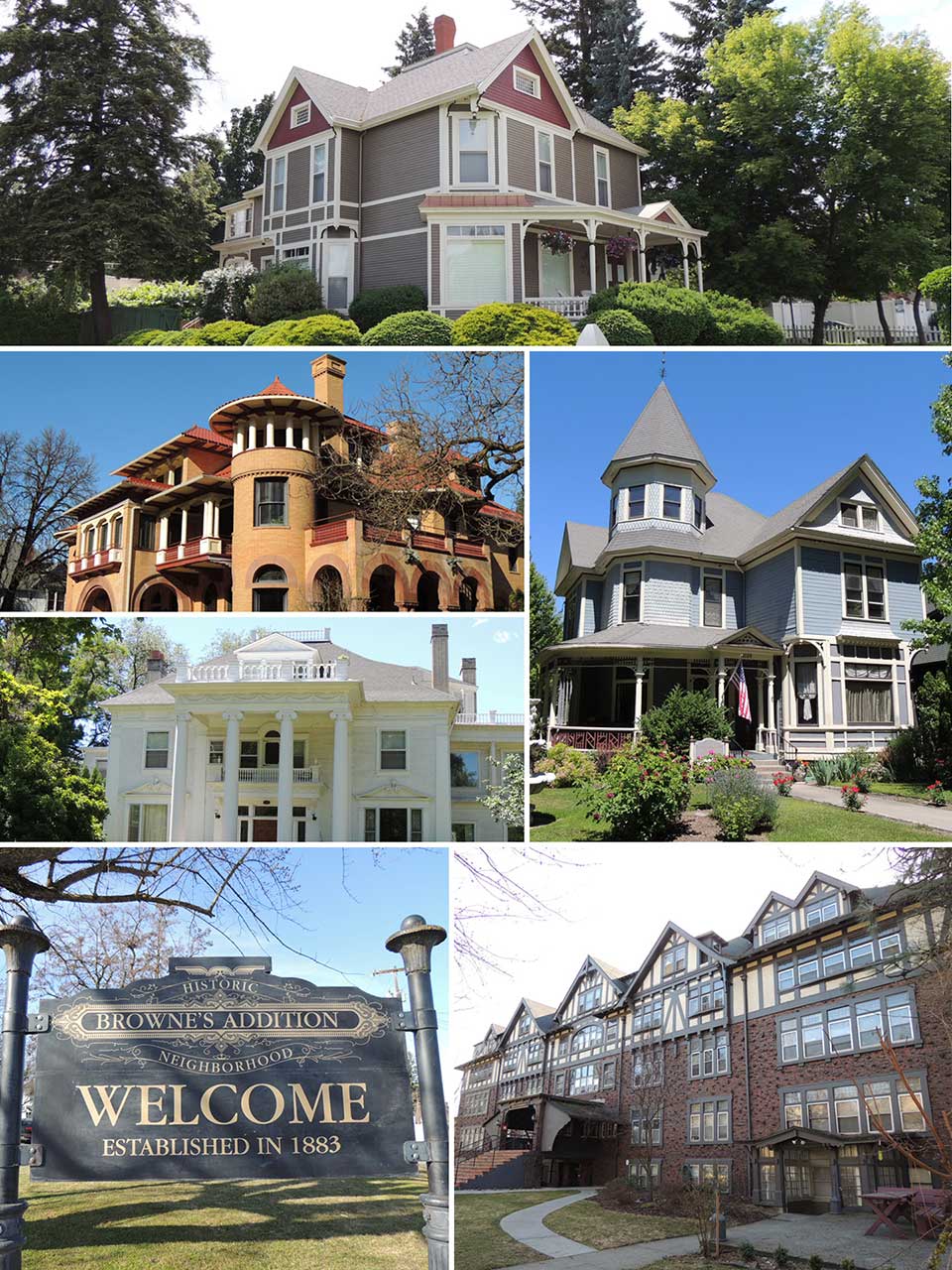 Historic Buildings Photo collage