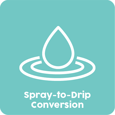 Spray to Drip Conversion
