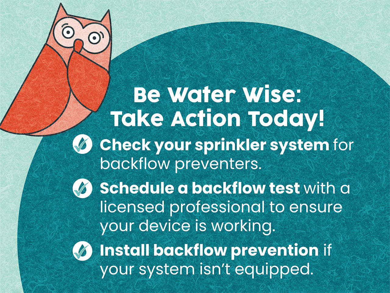 Be Water Wise: Take Action Today!