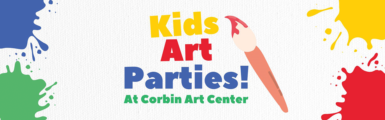 Kids Art Parties at Corbin Art Center