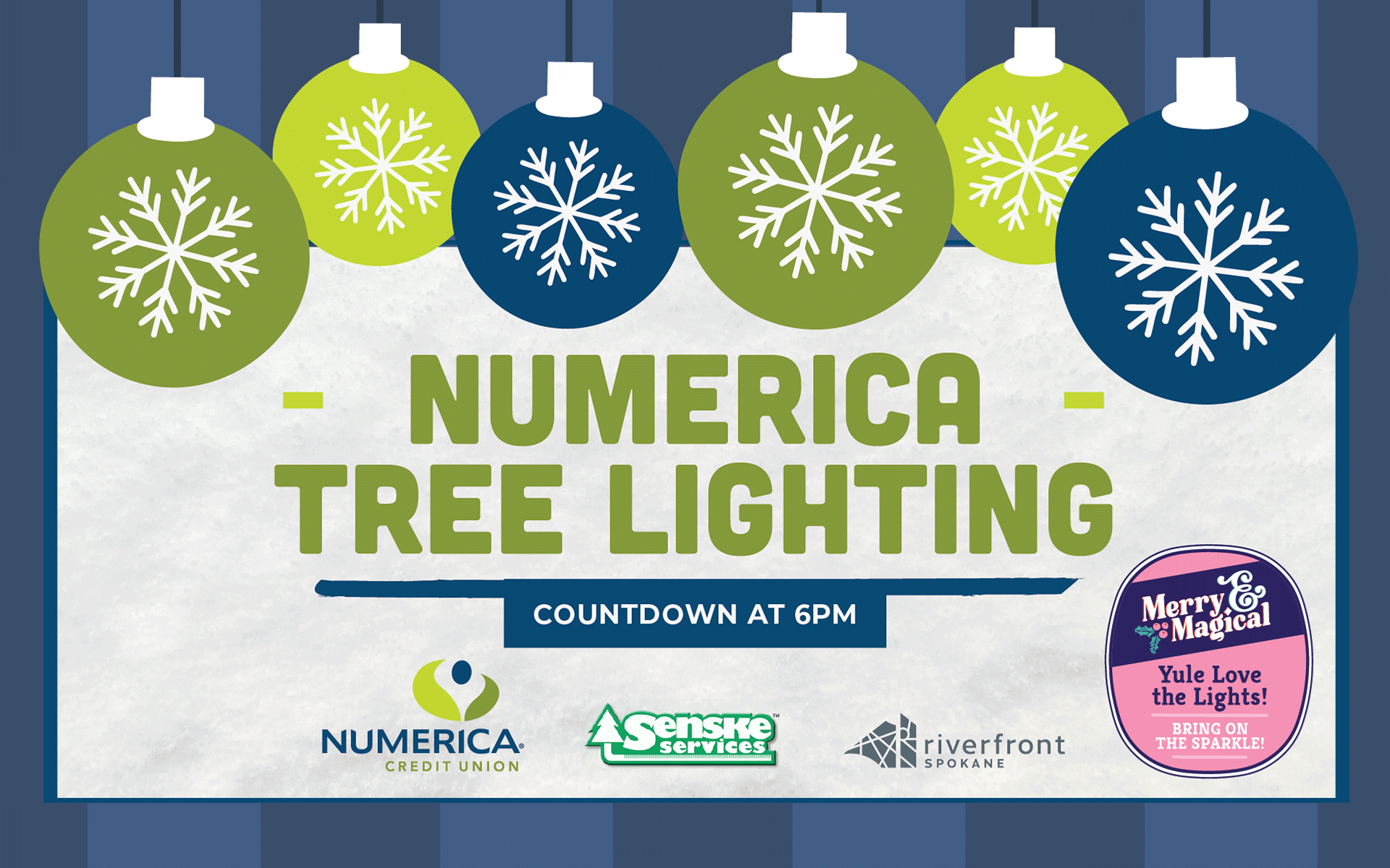 Numerica Tree Lighting City of Spokane, Washington