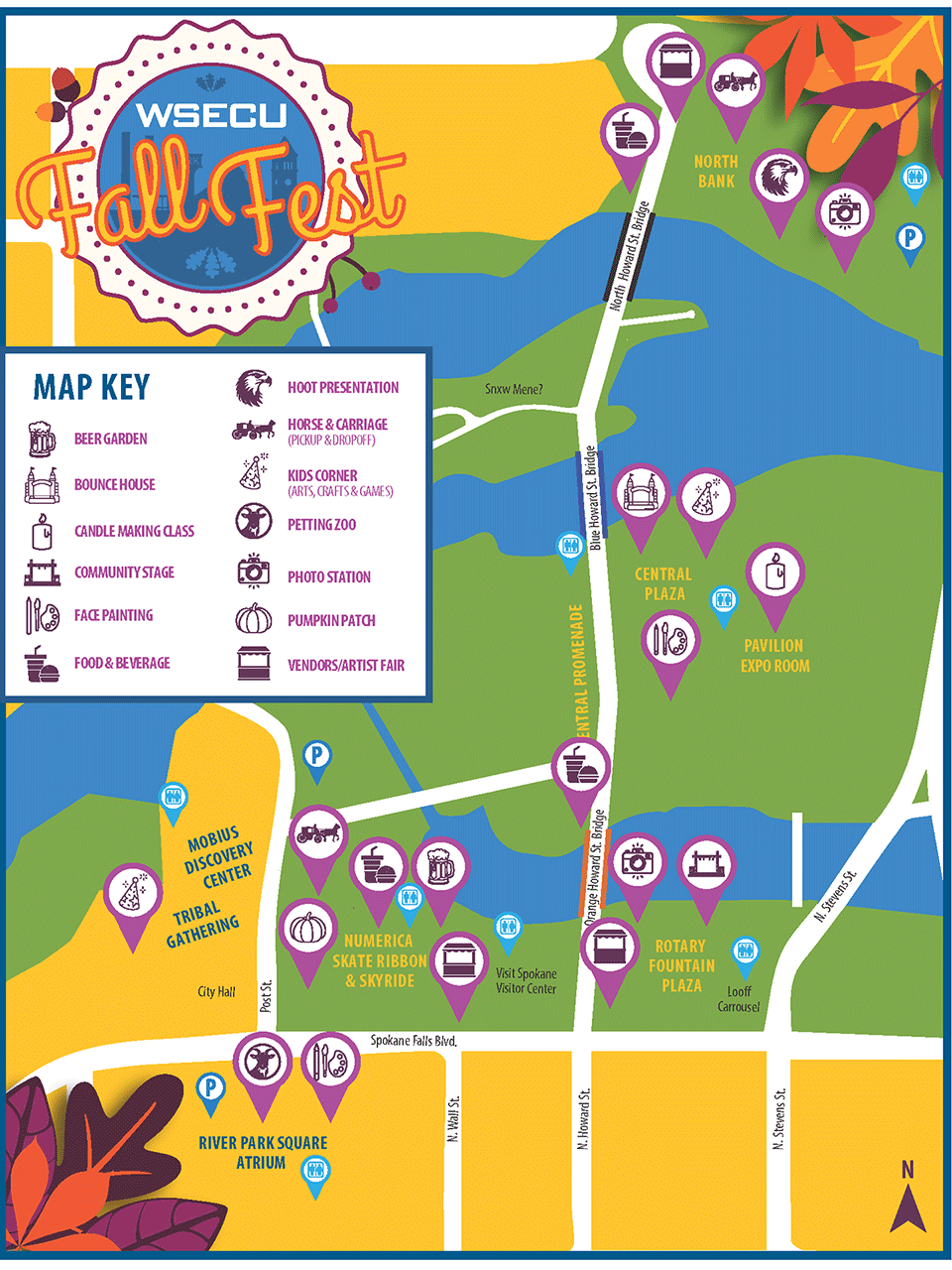 2024 Fall Fest Activity Map