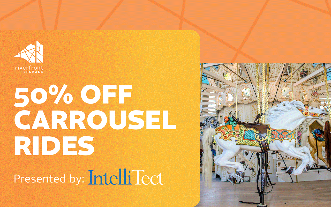 50% Off Carrousel Rides Presented by IntelliTect