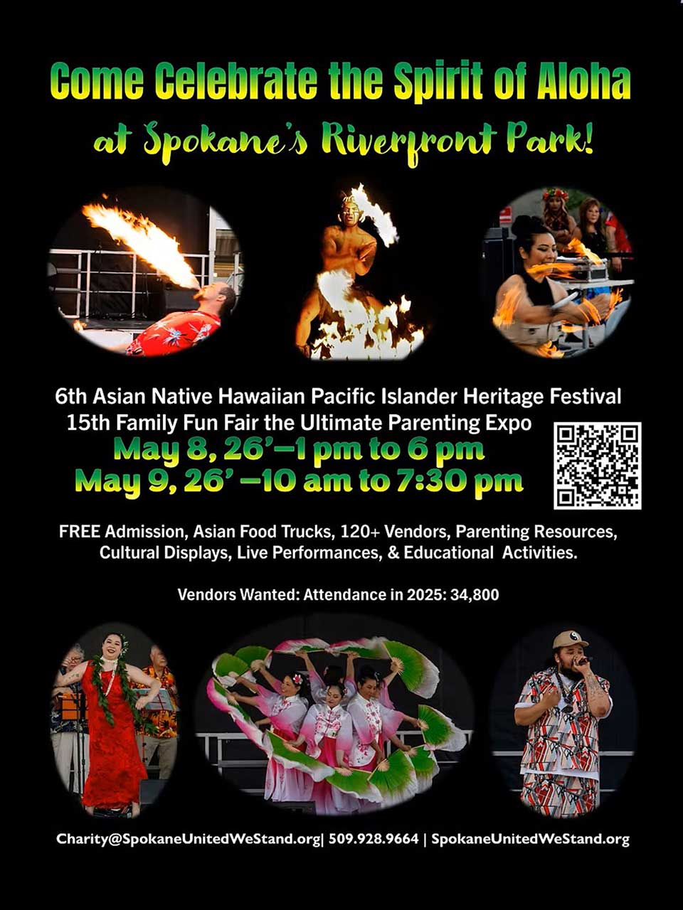 2026 Asian Native Hawaiian Pacific Islander Heritage Festival Flyer