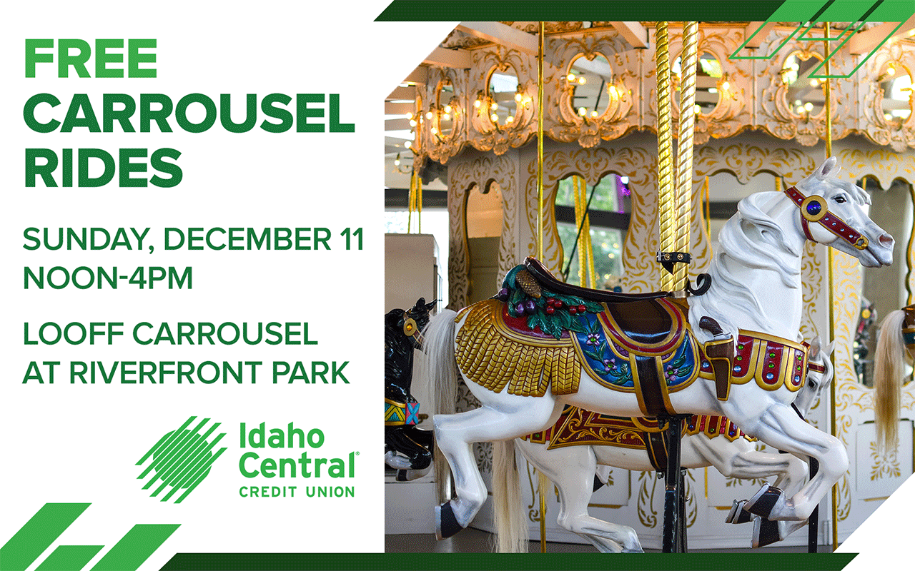 Free Carrousel Rides sponsored by ICCU
