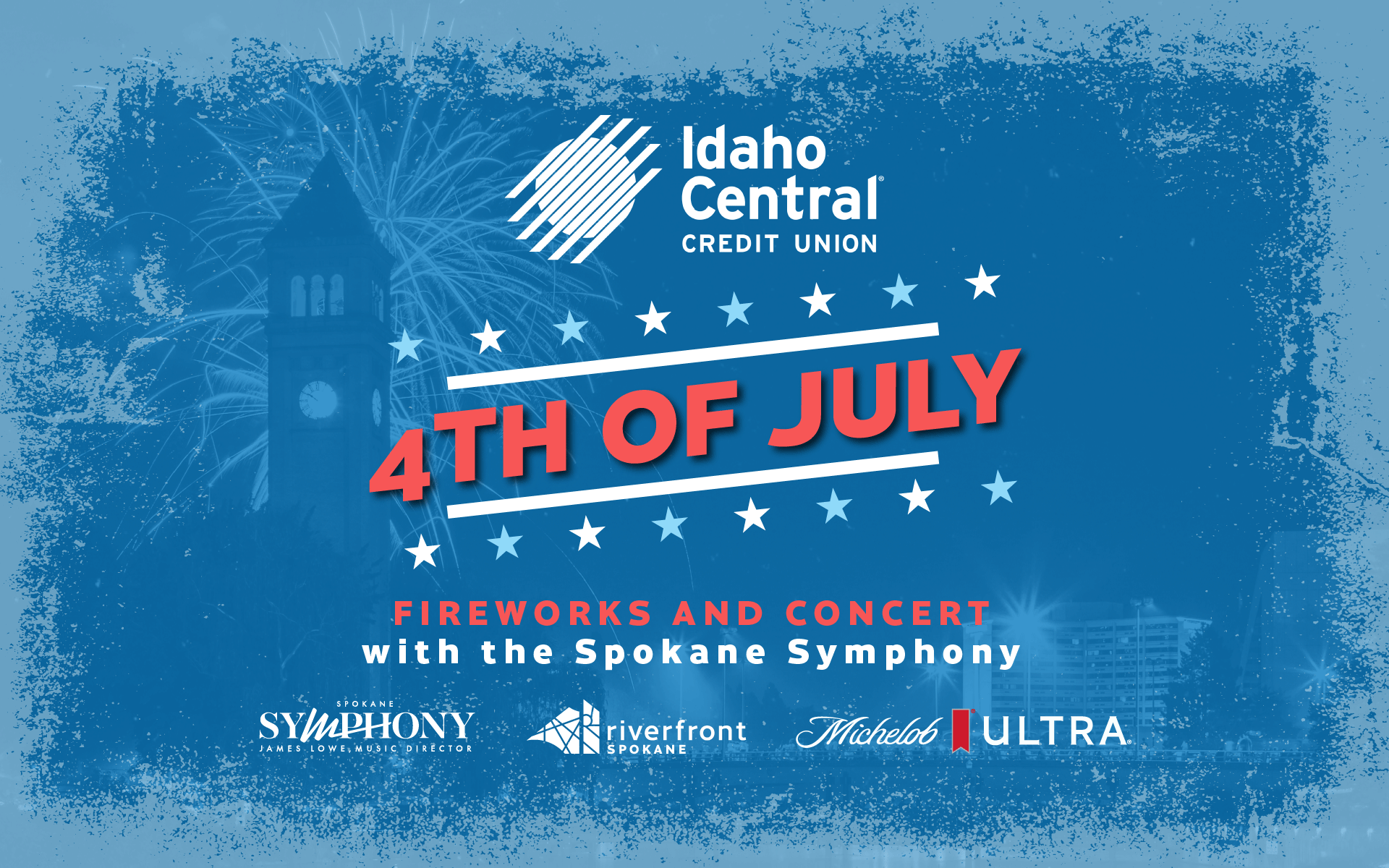 ICCU 4th of July Fireworks and Concert with the Spokane Symphony City