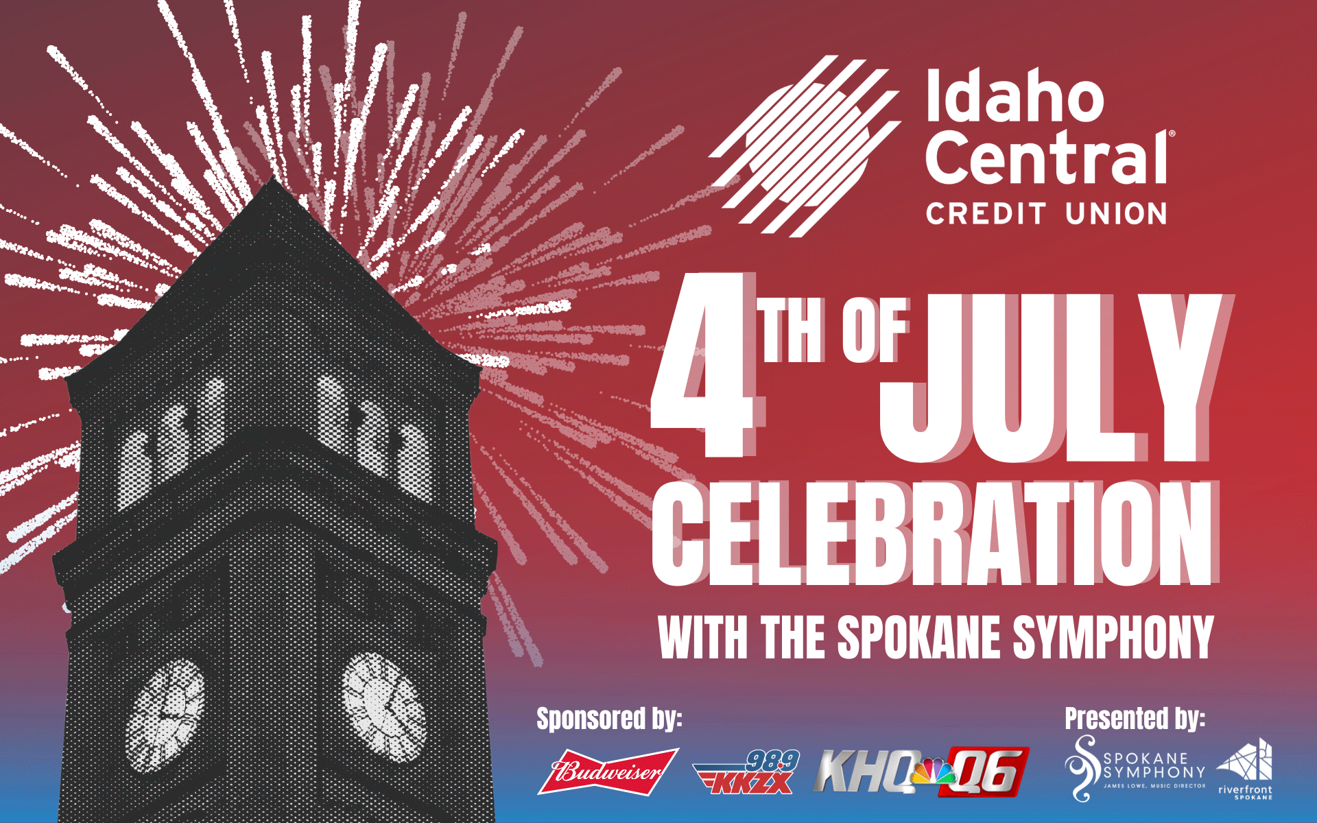 ICCU 4th of July Celebration with the Spokane Symphony City of
