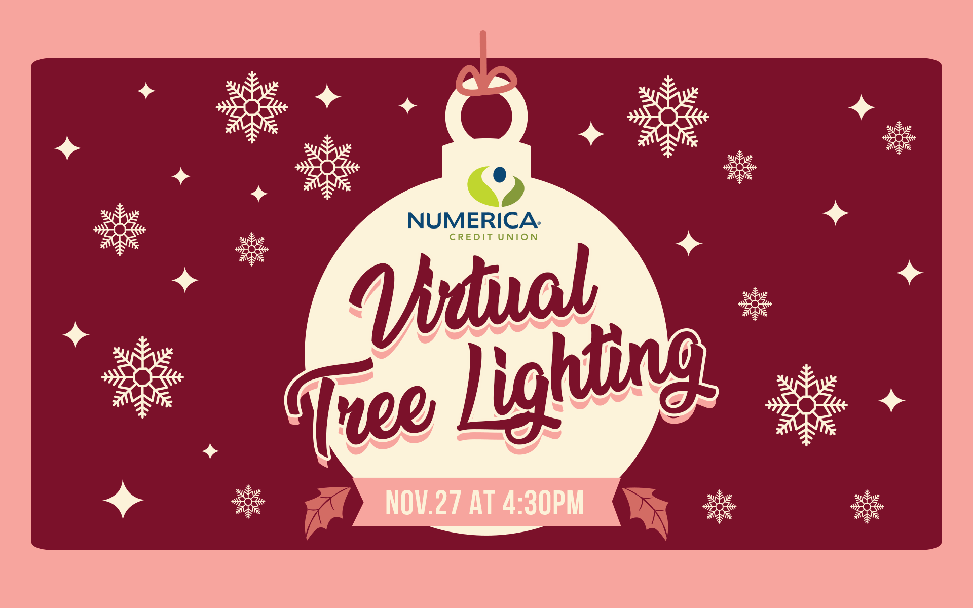 Numerica’s Virtual Tree Lighting Event City of Spokane, Washington