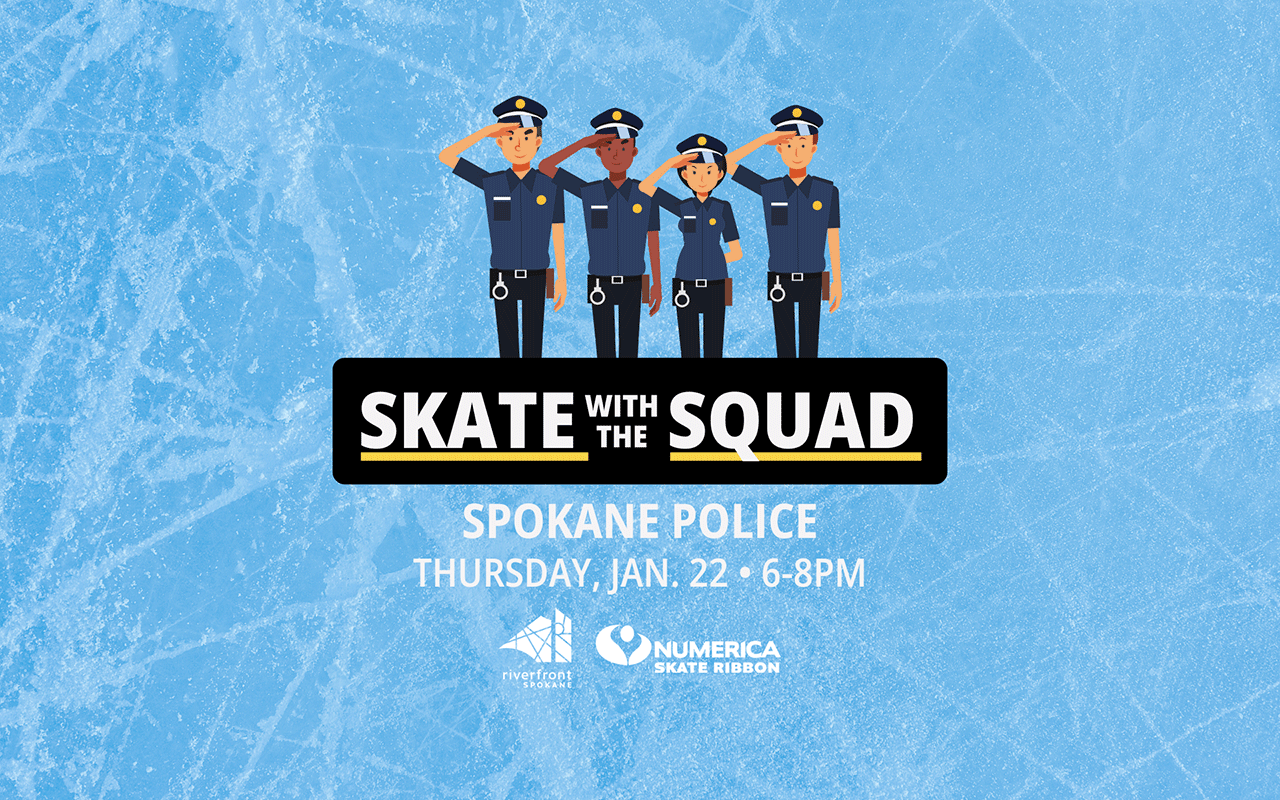 Skate with the Squad - Spokane Police