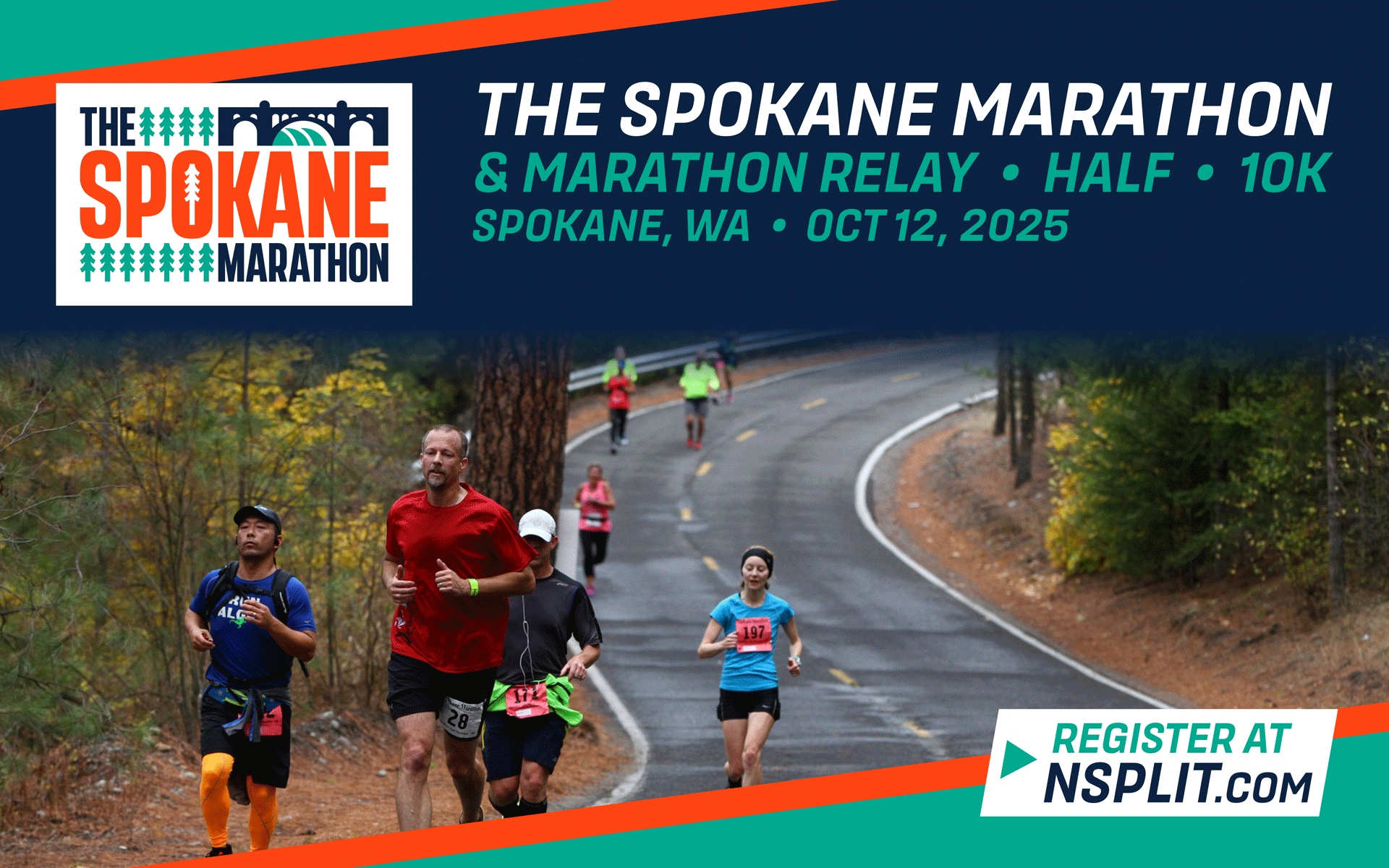 The Spokane Marathon info graphic