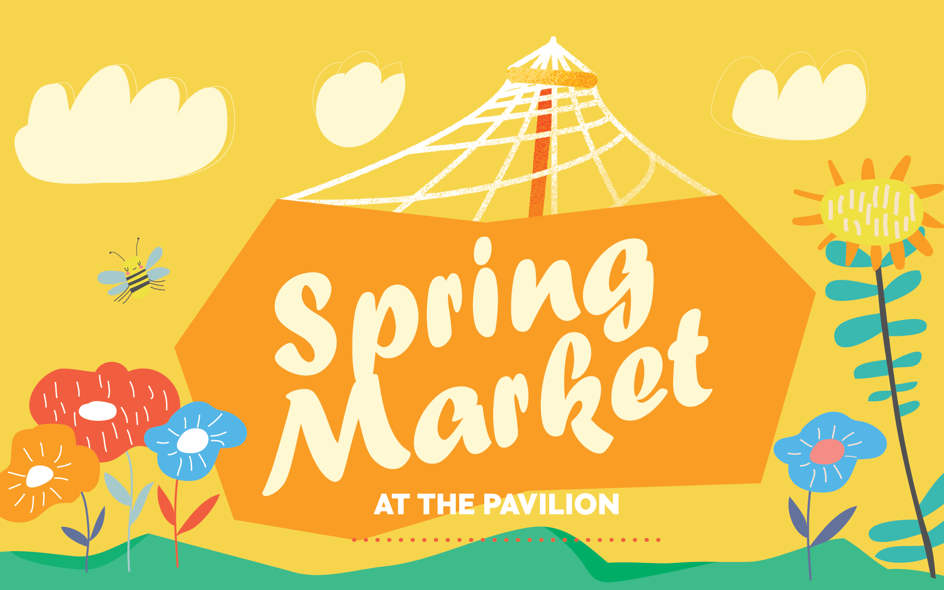 Spring Market at the Pavilion City of Spokane, Washington