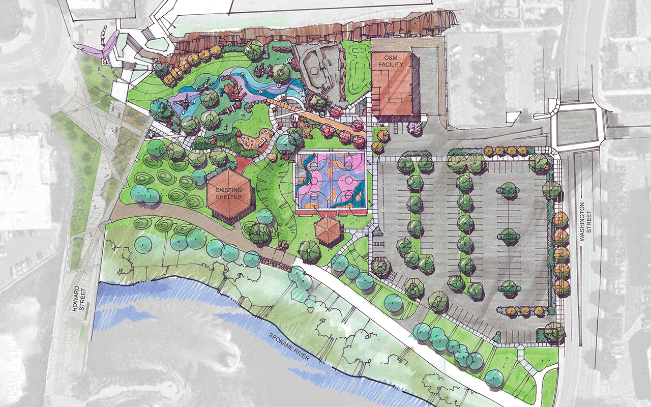 North Bank Playground Illustrative Plan