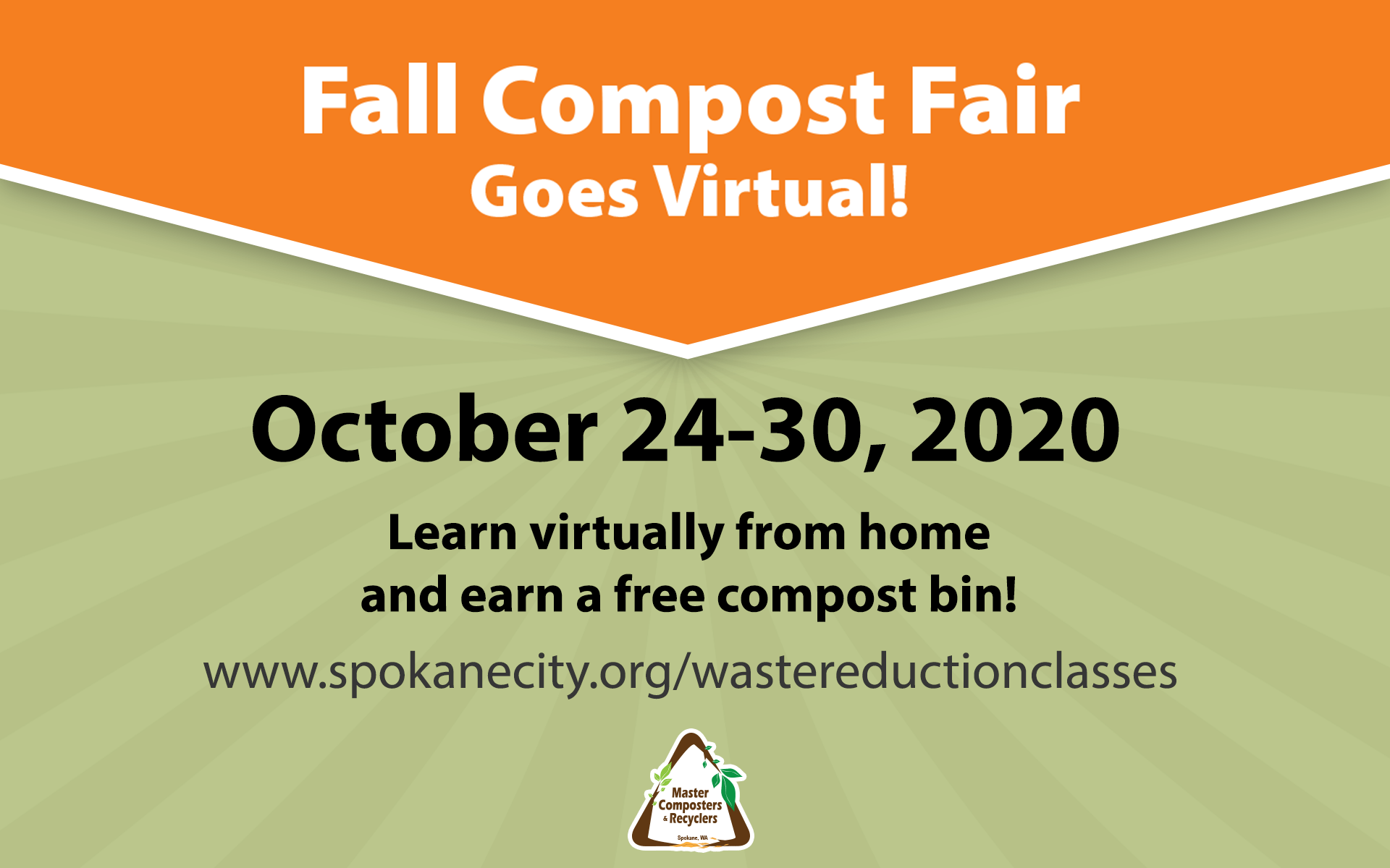 Fall Compost Fair Goes Virtual City of Spokane, Washington