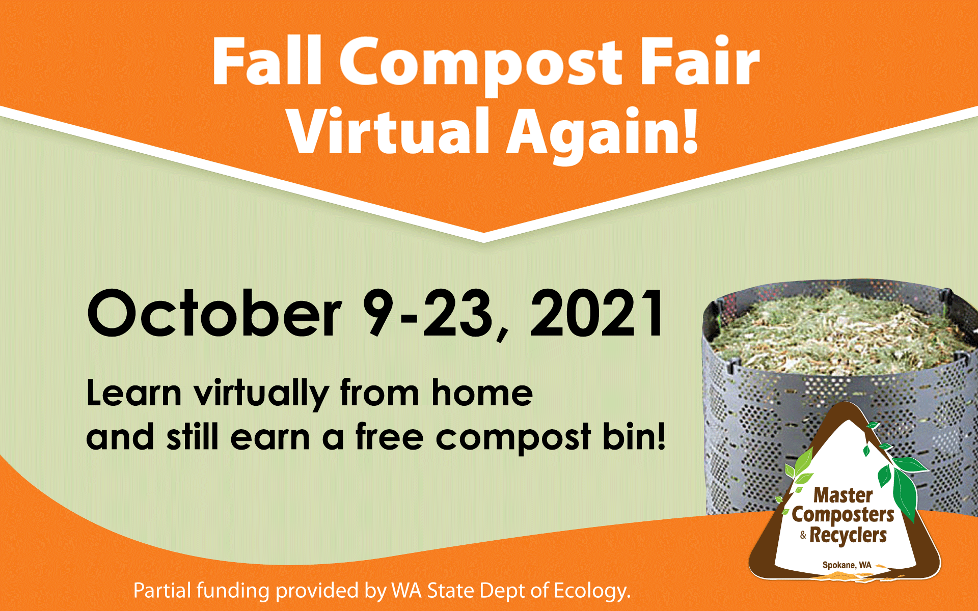 Virtual Fall Compost Fair Planned for October City of Spokane, Washington