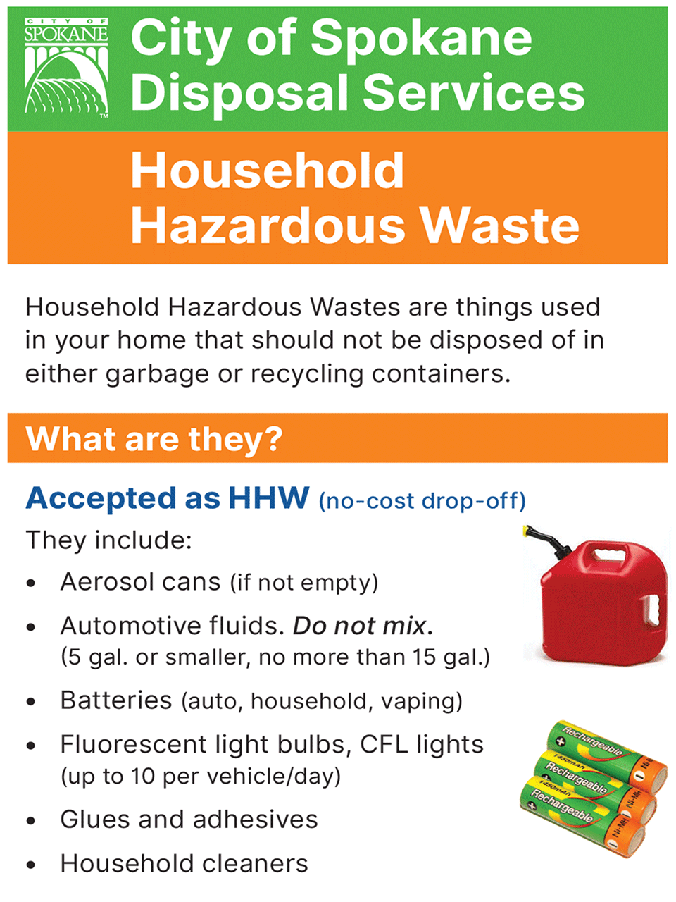 Hazardous Waste Handout - English