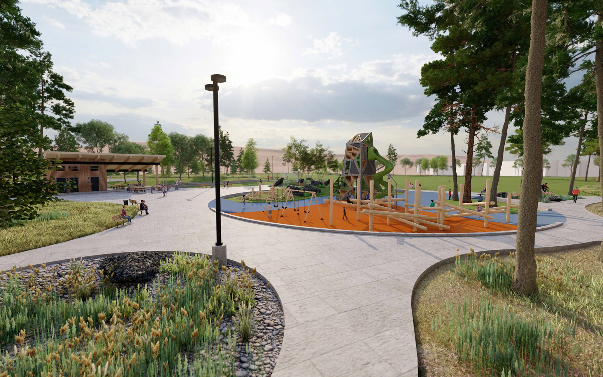 Meadowglen Park Concept Rendering 4