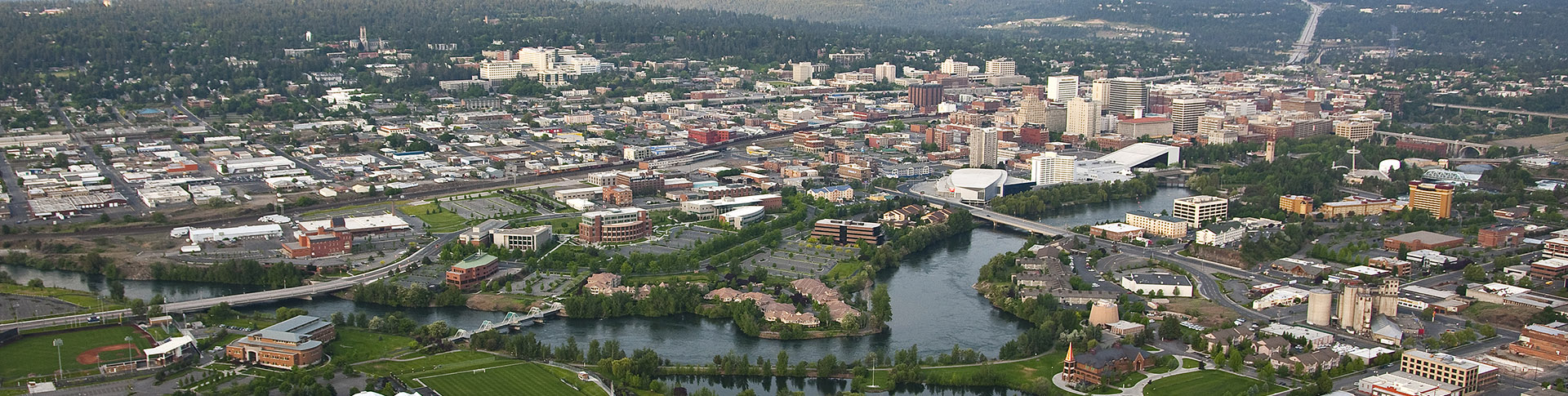 Spokane Aerial Photo