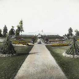 Manito Park's Duncan Garden between 1910-1920 courtesy of Washington State Archives