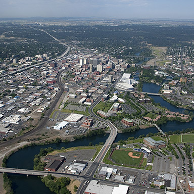 Spokane - Aerial View